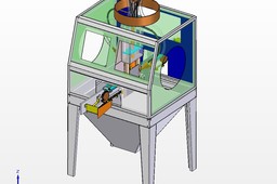 CLEANING MACHINE WITH SAND AND WATER