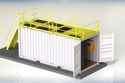 Shipping Container Waste Water Plant 