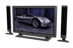 flat screen TV -3d studio  format