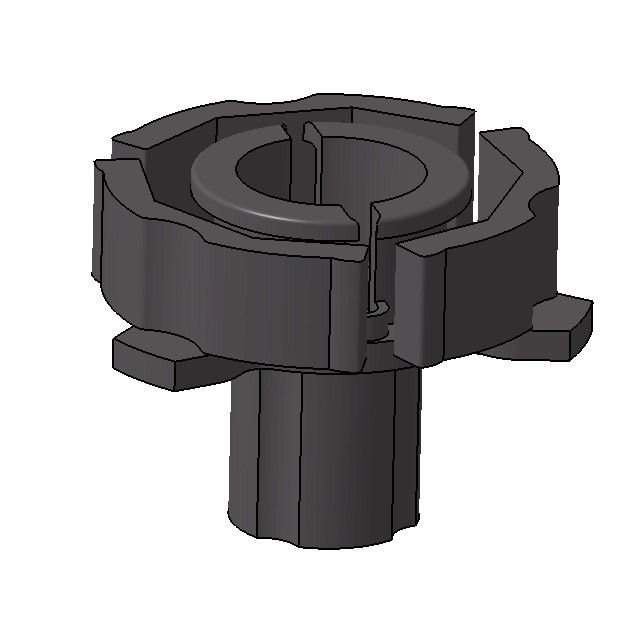 Lego 46835 clutch male part dark green
