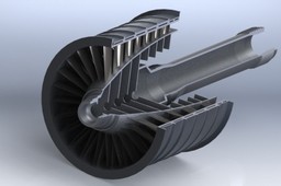 General Electric J85 Axial Compressor