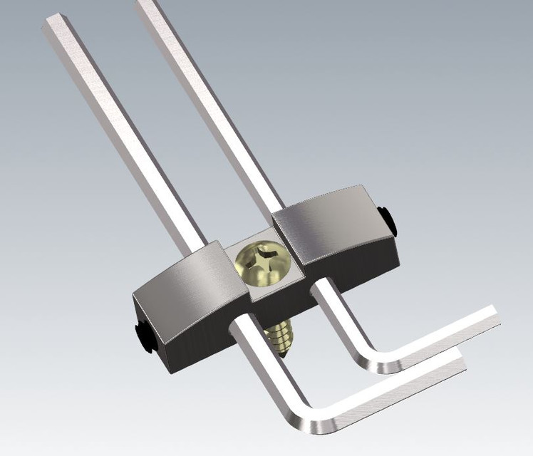 Allen Wrench Holder 3D CAD Model Library GrabCAD