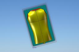 Back armor forming tool for Ironman