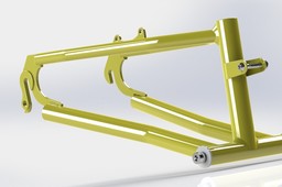 Trike rear swing arm