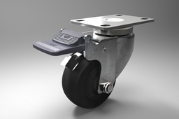 YH CASTER 75mm x31mm Swivel w/ Total Break