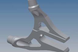 Track frame end