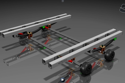 Trailer Torsion Axle design