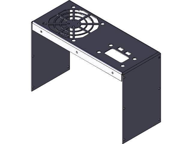 2A D3 TM Andi Kurniawan Case Cooling Fan & PCB Enclosure