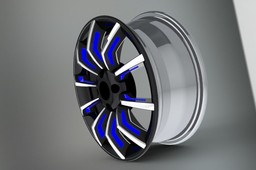 Custom Alloy Rim "Light plugs"