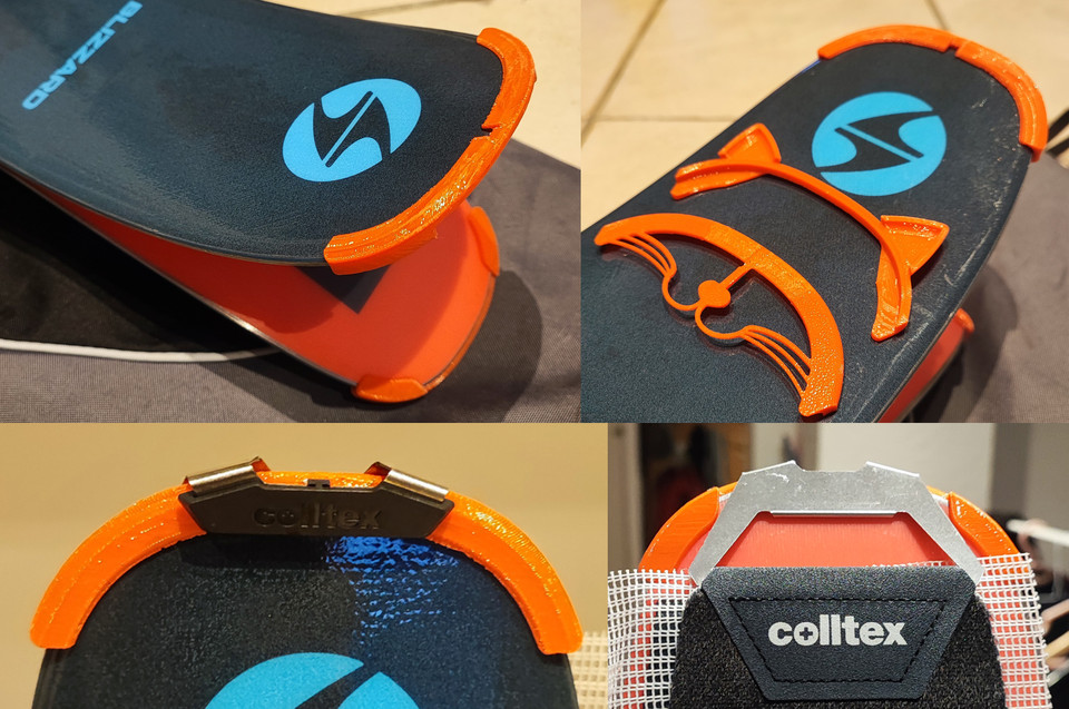 Ski tip protector Hustle 9 23/24 172cm 3D CAD Model Library GrabCAD