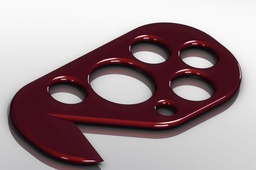 Plastic card knife