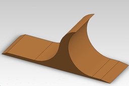 Simple 2 sided Ramp (ARC Challenge)