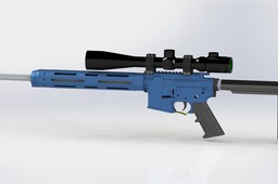 AR - 15 Tube Gun