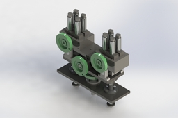 Crimped wire guide