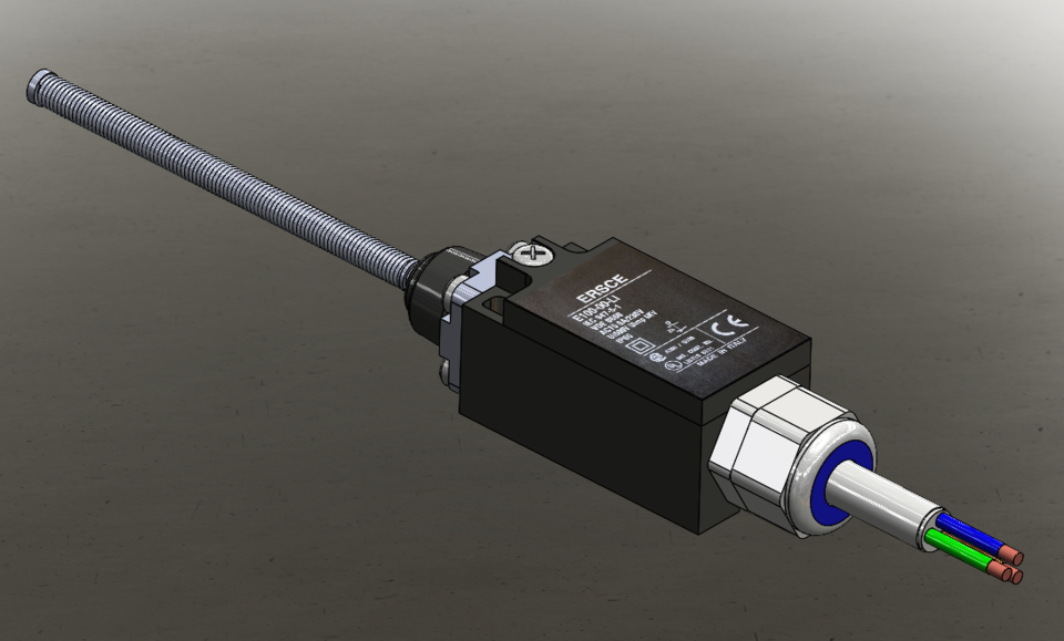 LIMIT SWITCH ERSCE 3D CAD Model Library GrabCAD