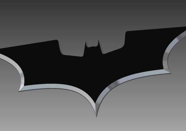 Batarang - Autodesk Inventor - 3D CAD model - GrabCAD