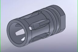 AR-15 A-2 flash hider