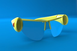 close caption  glass
