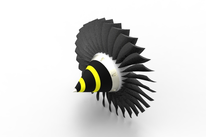 Turbofan engine Fan Blades