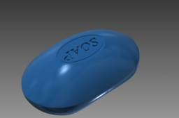 Tutorial: how to model soap bar in autodesk Inventor 2013
