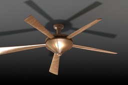 Chandelier with fan