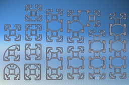 Bosch Rexroth Entire 40x40 Profiled Aluminum Family 