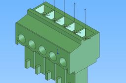 Phoenix Contact 3.81mm Screw Clamp Wire Termination