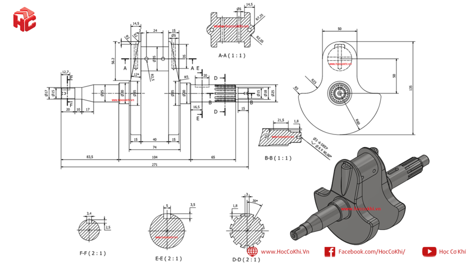 Crank shaft - một trong những thành phần quan trọng nhất của động cơ. Với những hình ảnh ấn tượng và chi tiết đầy chuyên môn, bạn sẽ cảm nhận được tầm quan trọng của nó đối với hoạt động của động cơ, cũng như độ phức tạp của việc thiết kế và sản xuất.