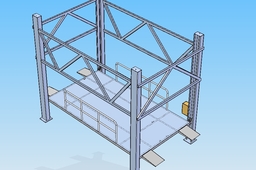 Platform car lifter