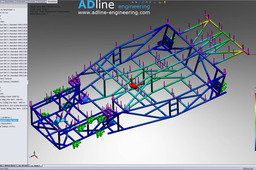 Lotus kit car body frame