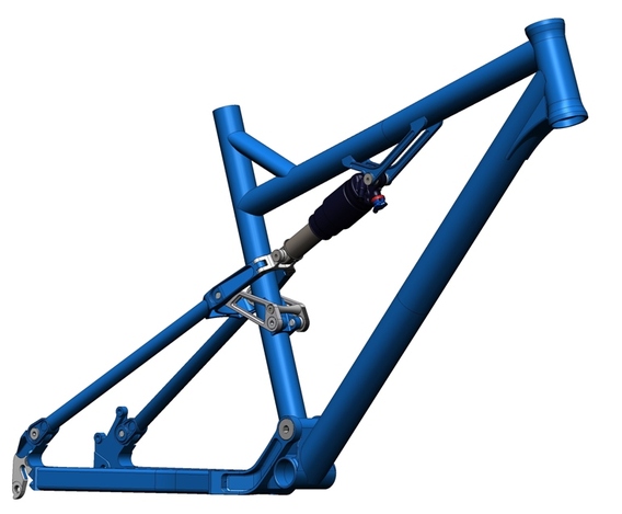 Bicycle Suspension Frame