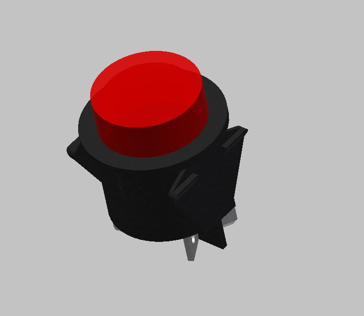 Push button 23.5 mm dia