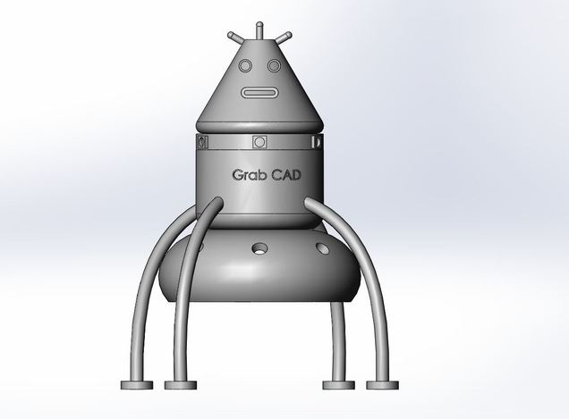 grabby the quadraplet mascot