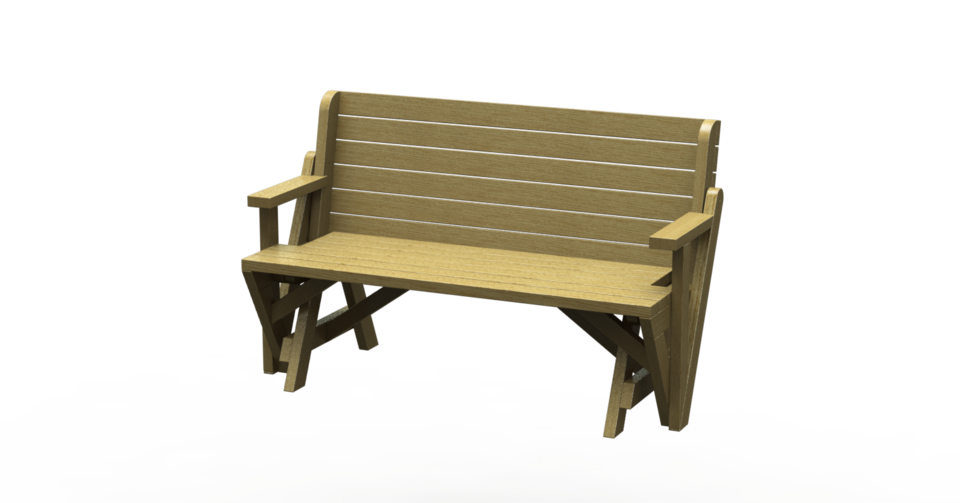 Transformer Bench Table 3D CAD Model Library GrabCAD