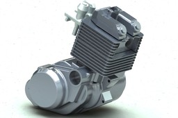 Yamaha SRX600 engine
