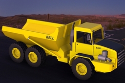 Mining Articulated Dump Truck (ADT)
