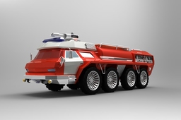 Firefighter vehicle