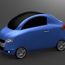 Hybrid Car Body Concept Design