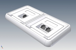 Twin data plug
