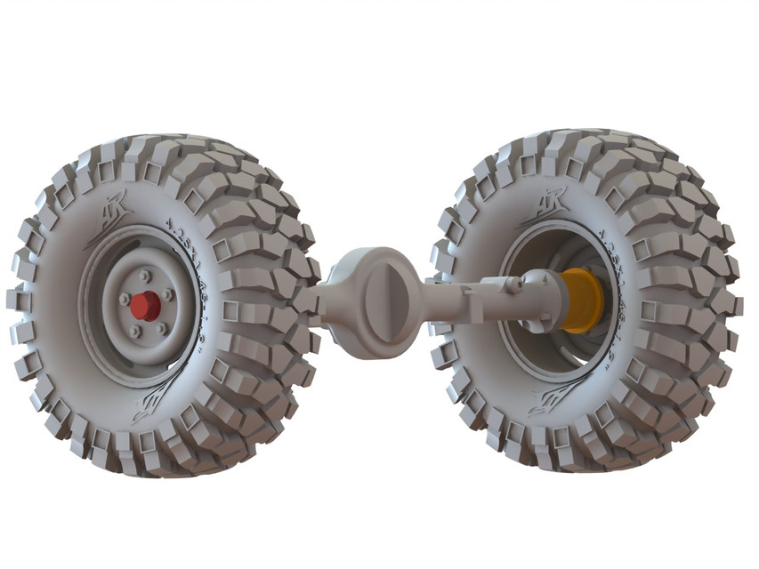 RC4WD Wheel/Axle Widener/Extender for 1/10 Scale RC Rock Crawler 3D