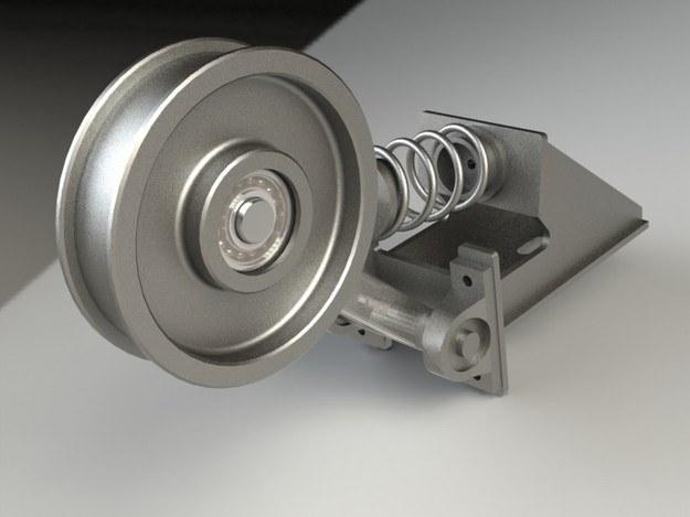 Belt Tensioner - STEP / IGES, SOLIDWORKS - 3D CAD model - GrabCAD