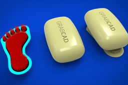 Soap Holder - foot shape