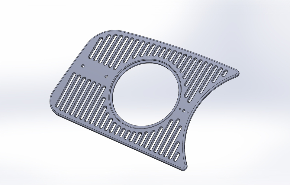 58 67 VW bug dash inserts 3D CAD Model Library GrabCAD