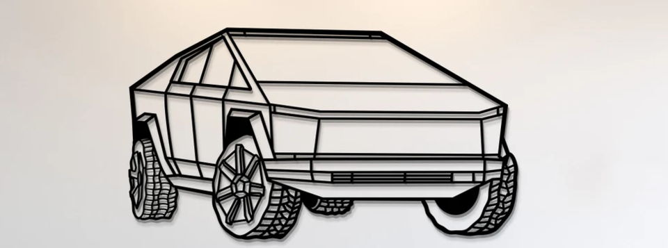 Cybertruck Silhouette
