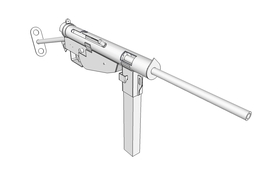 Airsoft MP 3008 German Version of the Sten Gun