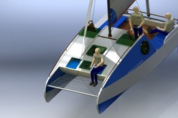 eco6 sail catamaran