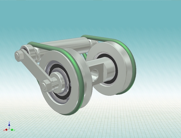 Trapezoidal pulley