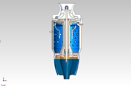 Turbine rc engine - Solidworks 2011