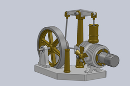 Beamer Stirling Engine