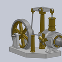 Beamer Stirling Engine